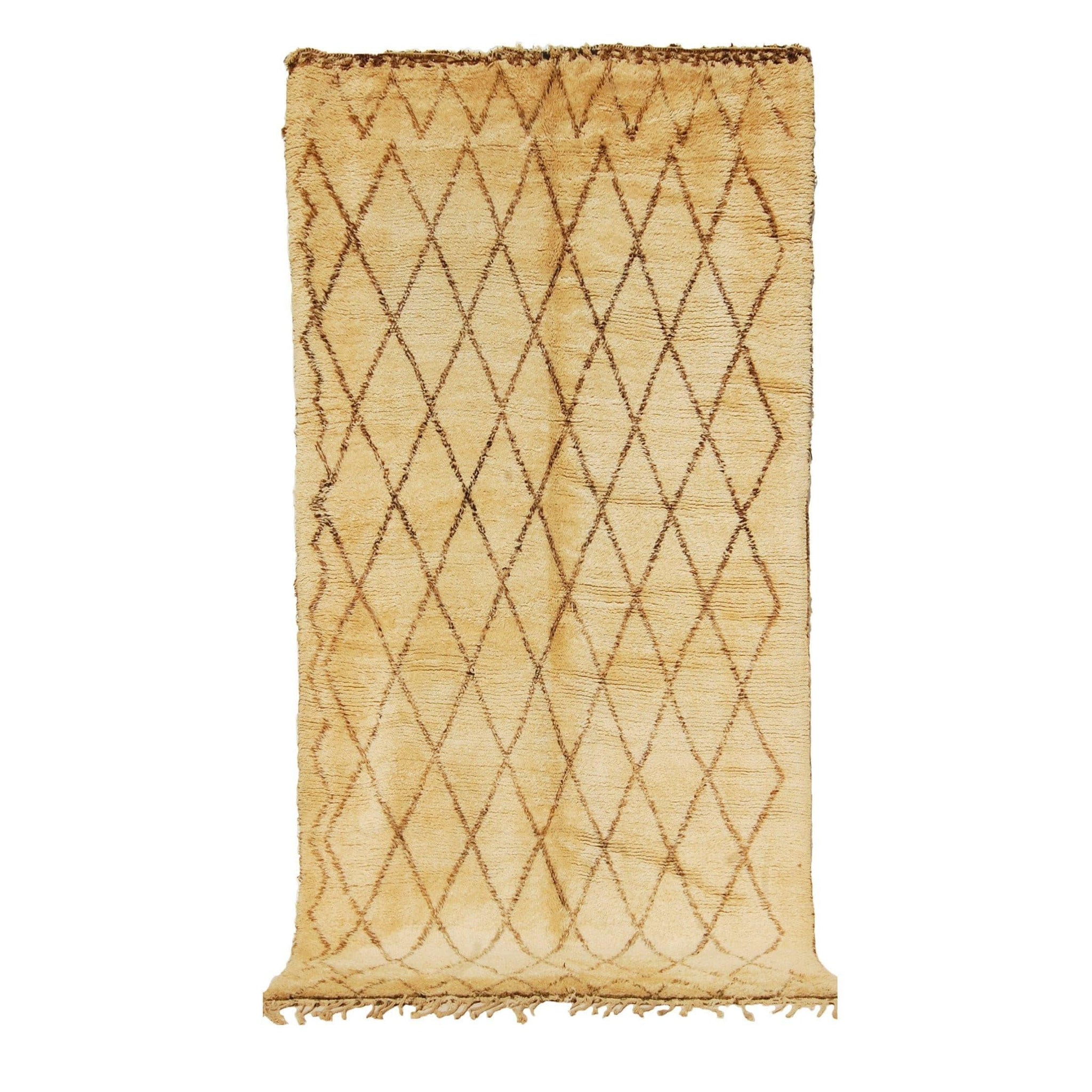 Vintage Moroccan Rug - Buchra Morocco Collection Beni Ourain Rugs Of Morocco