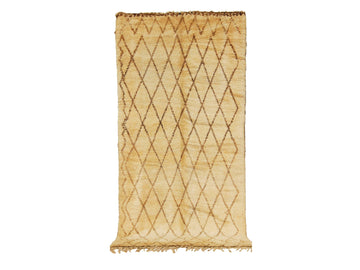 Vintage Moroccan Rug - Buchra Morocco Collection Beni Ourain Rugs Of Morocco