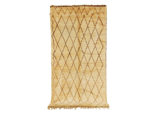 Vintage Moroccan Rug - Buchra Morocco Collection Beni Ourain Rugs Of Morocco