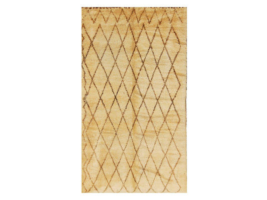 Vintage Moroccan Rug - Buchra Morocco Collection Beni Ourain Rugs Of Morocco