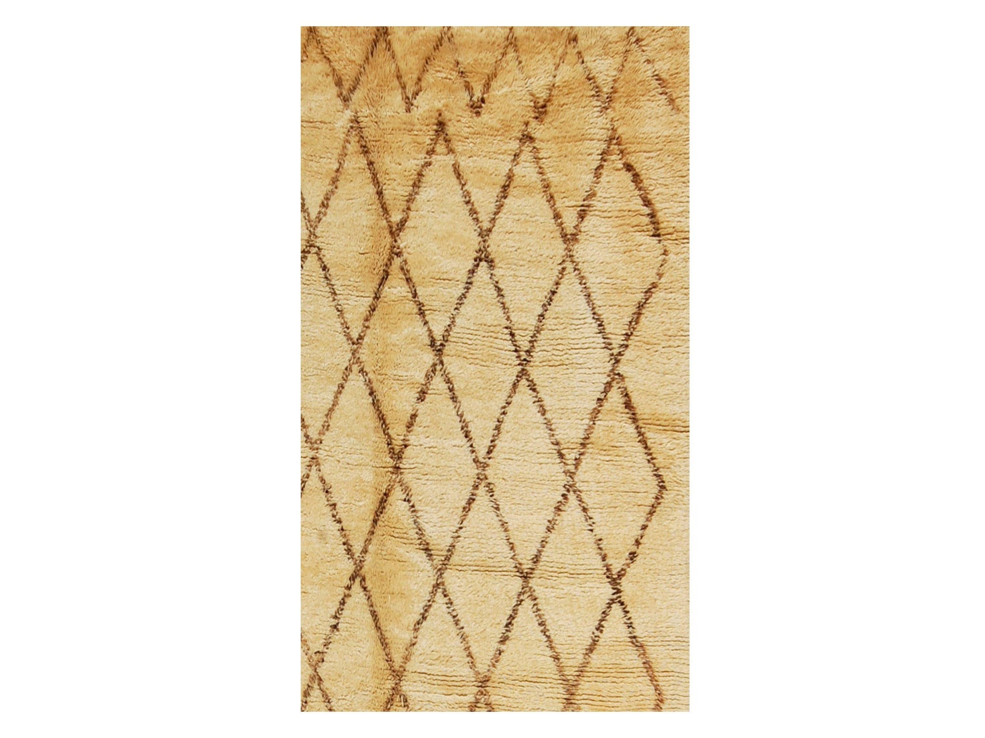 Vintage Moroccan Rug - Buchra Morocco Collection Beni Ourain Rugs Of Morocco