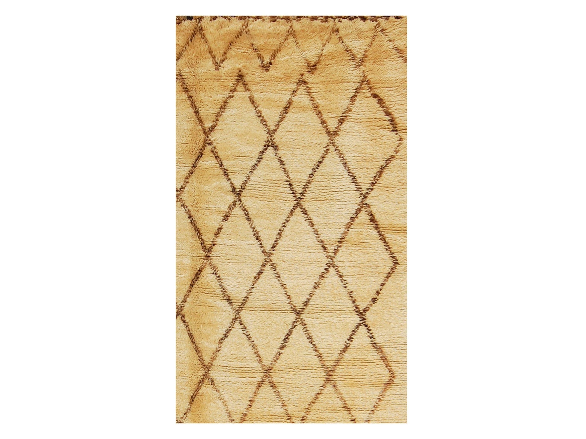 Vintage Moroccan Rug - Buchra Morocco Collection Beni Ourain Rugs Of Morocco
