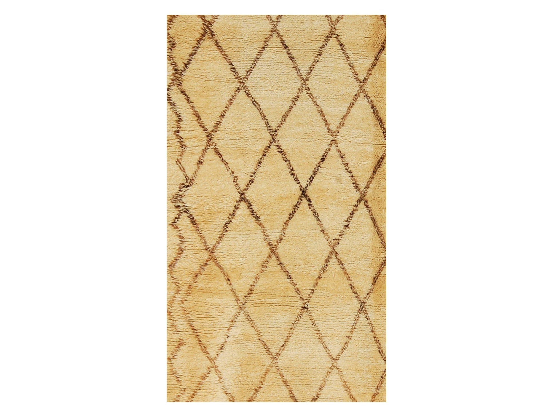 Vintage Moroccan Rug - Buchra Morocco Collection Beni Ourain Rugs Of Morocco