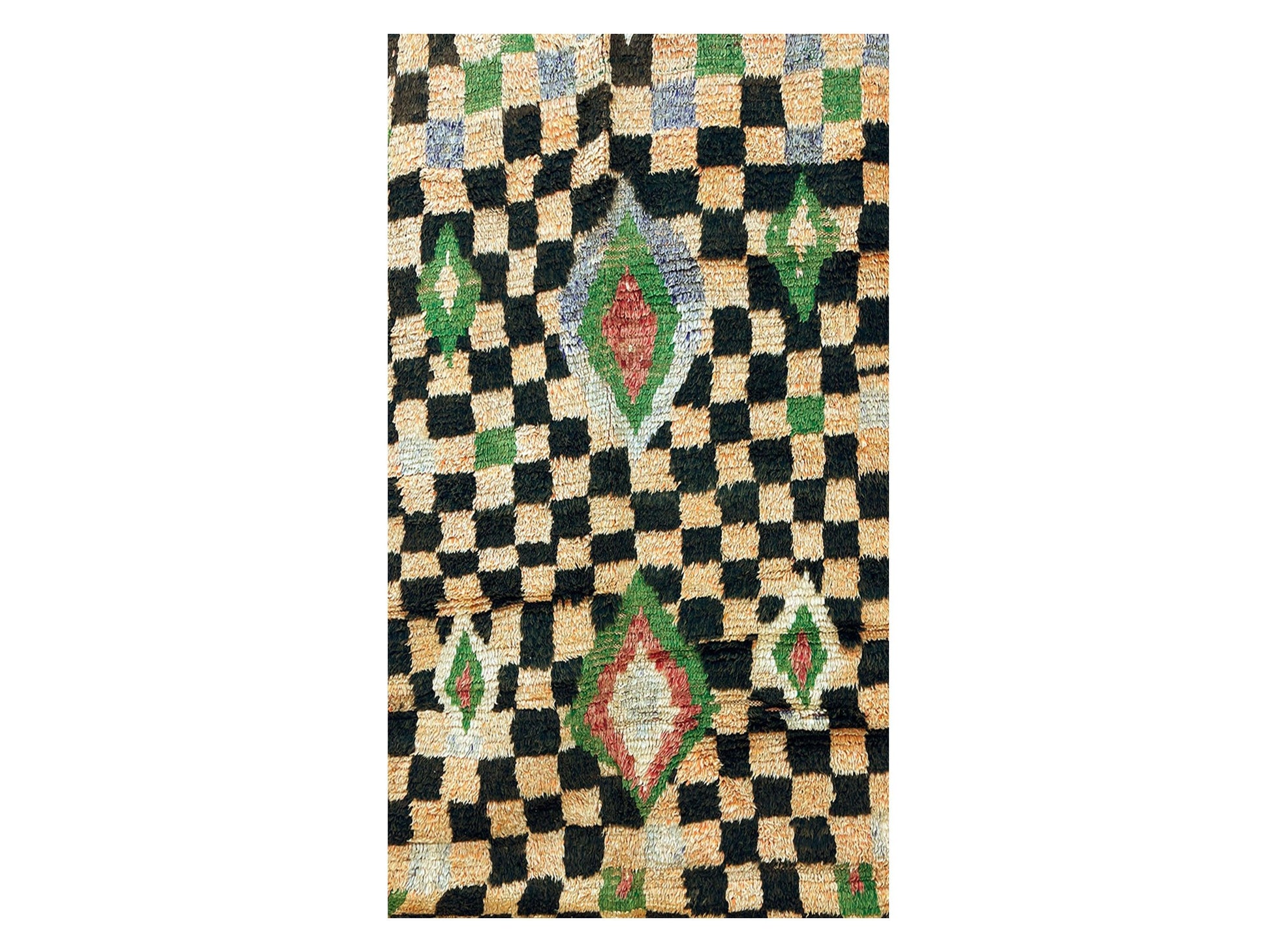 Vintage Moroccan Rug - Bujdi Morocco Collection Boujaad Rugs Of Morocco