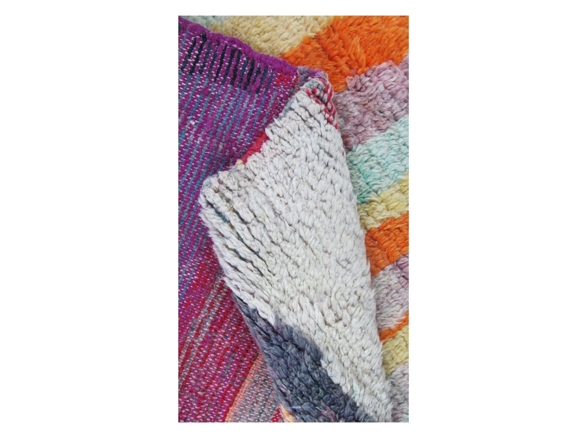 Vintage Moroccan Rug - Buyan Morocco Collection Boujaad Rugs Of Morocco