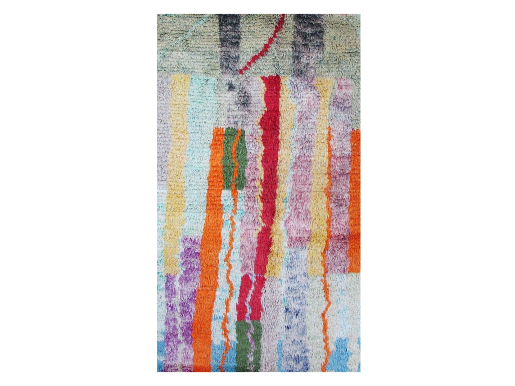 Vintage Moroccan Rug - Buyan Morocco Collection Boujaad Rugs Of Morocco
