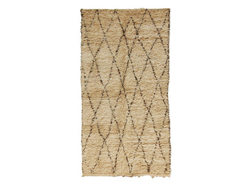 Vintage Moroccan Rug - Cheriha Morocco Collection Beni Ourain Rugs Of Morocco