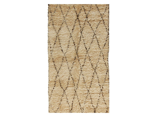 Vintage Moroccan Rug - Cheriha Morocco Collection Beni Ourain Rugs Of Morocco