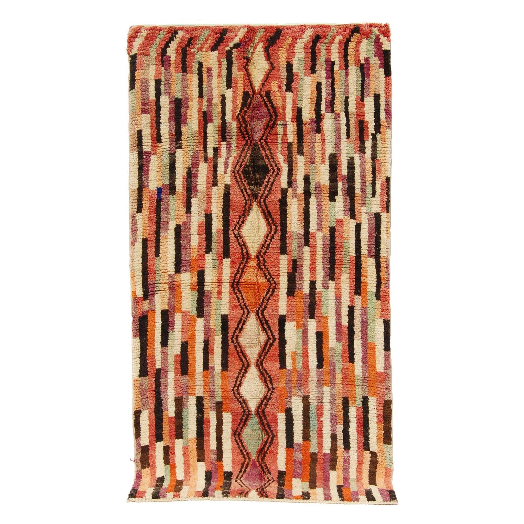 Vintage Moroccan Rug - Damina Morocco Collection Boujaad Rugs Of Morocco