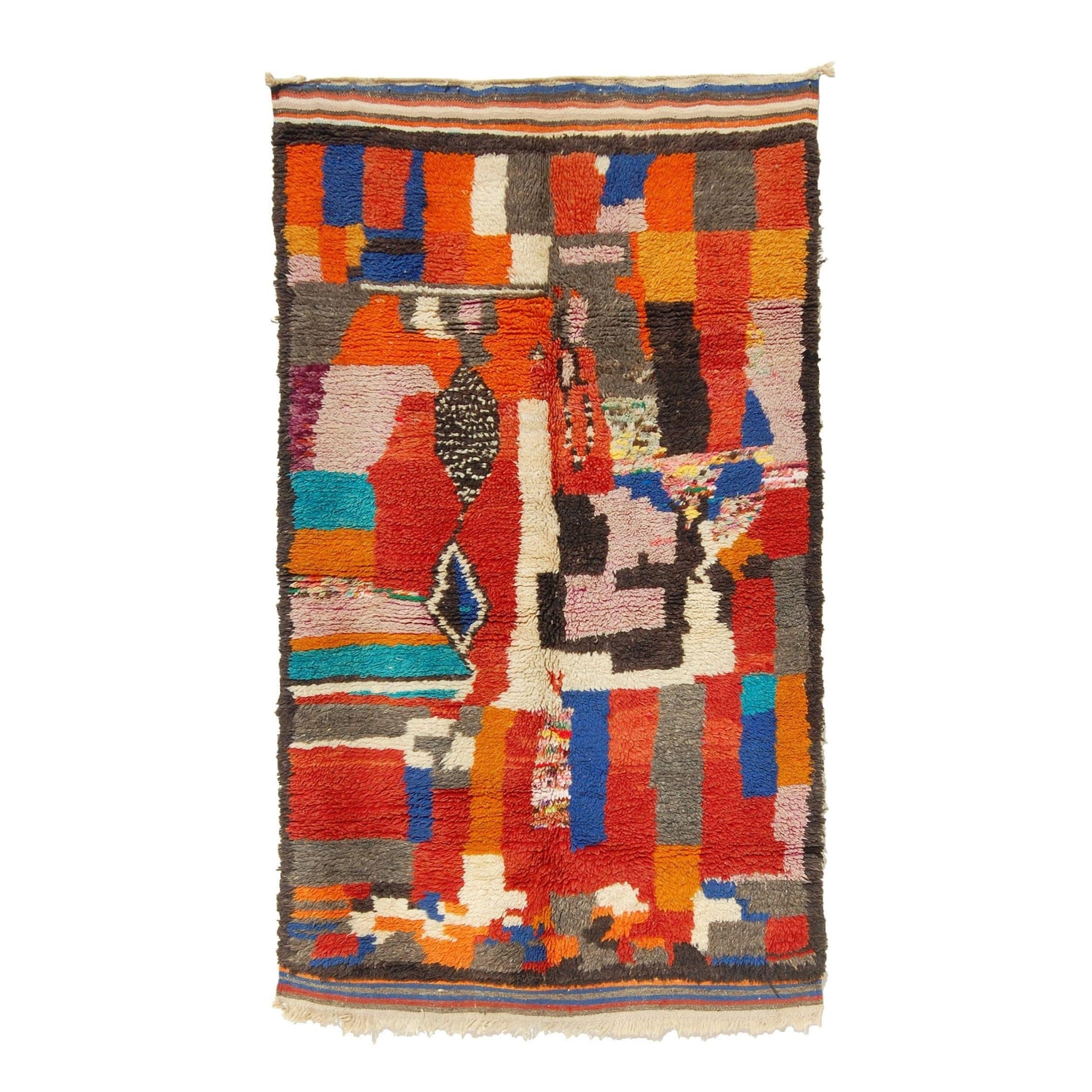 Vintage Moroccan Rug - Dousdasa Morocco Collection Boujaad Rugs Of Morocco