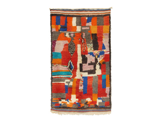 Vintage Moroccan Rug - Dousdasa Morocco Collection Boujaad Rugs Of Morocco