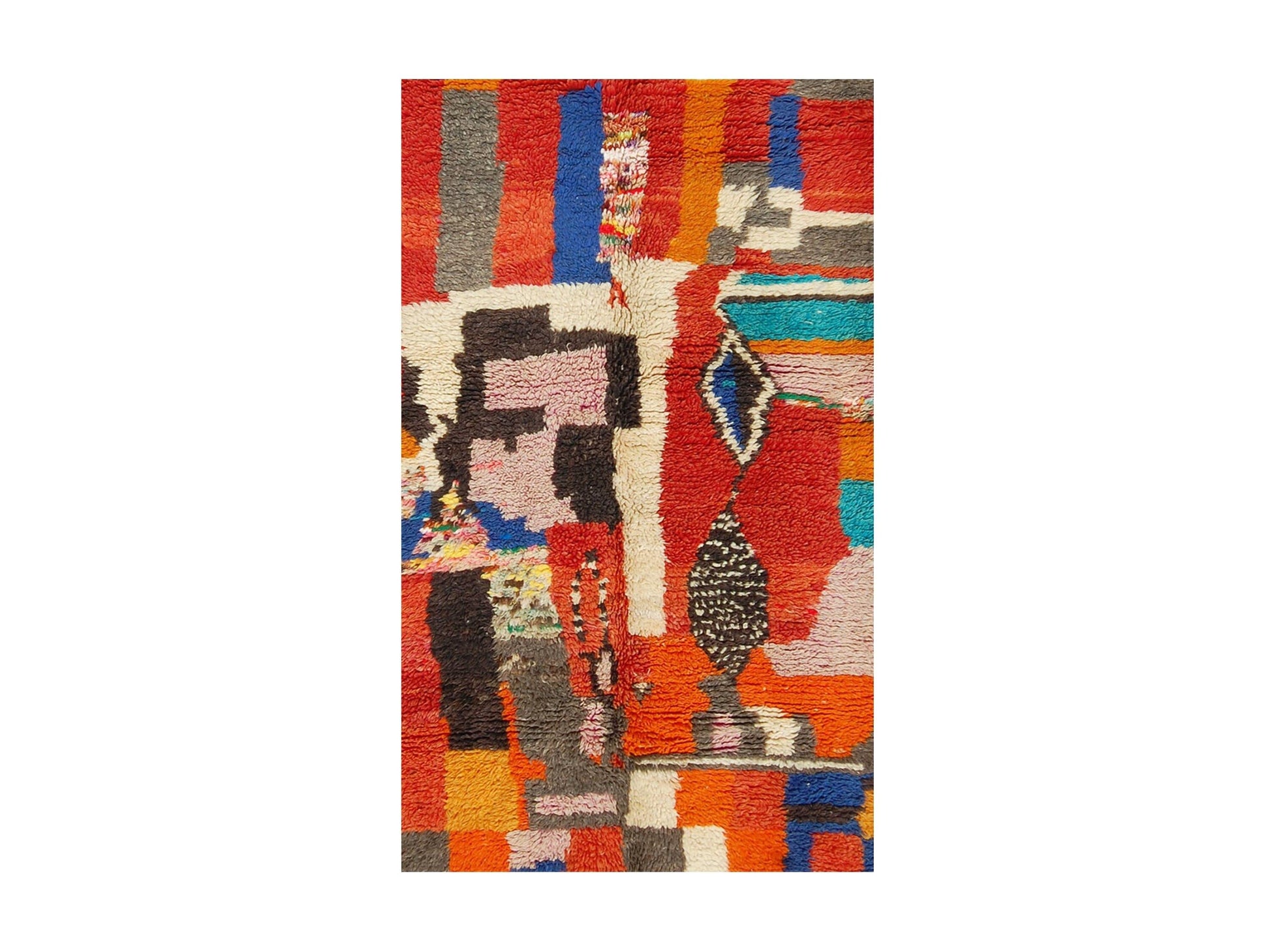 Vintage Moroccan Rug - Dousdasa Morocco Collection Boujaad Rugs Of Morocco