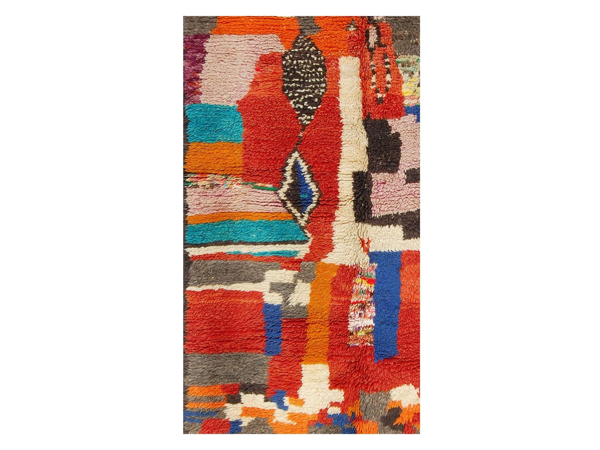 Vintage Moroccan Rug - Dousdasa Morocco Collection Boujaad Rugs Of Morocco