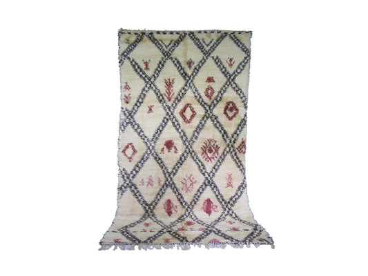 Vintage Moroccan Rug - Echoes Morocco Collection Beni Ourain Rugs Of Morocco