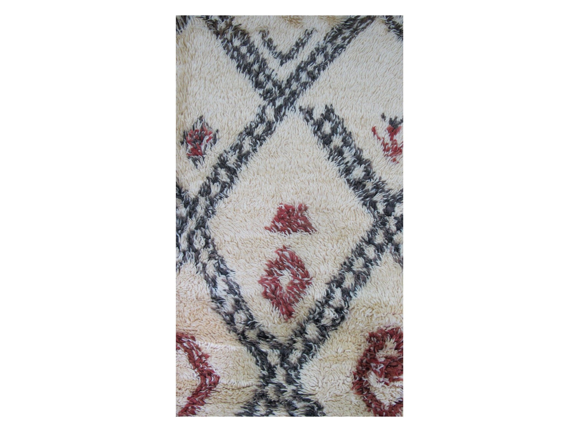 Vintage Moroccan Rug - Echoes Morocco Collection Beni Ourain Rugs Of Morocco
