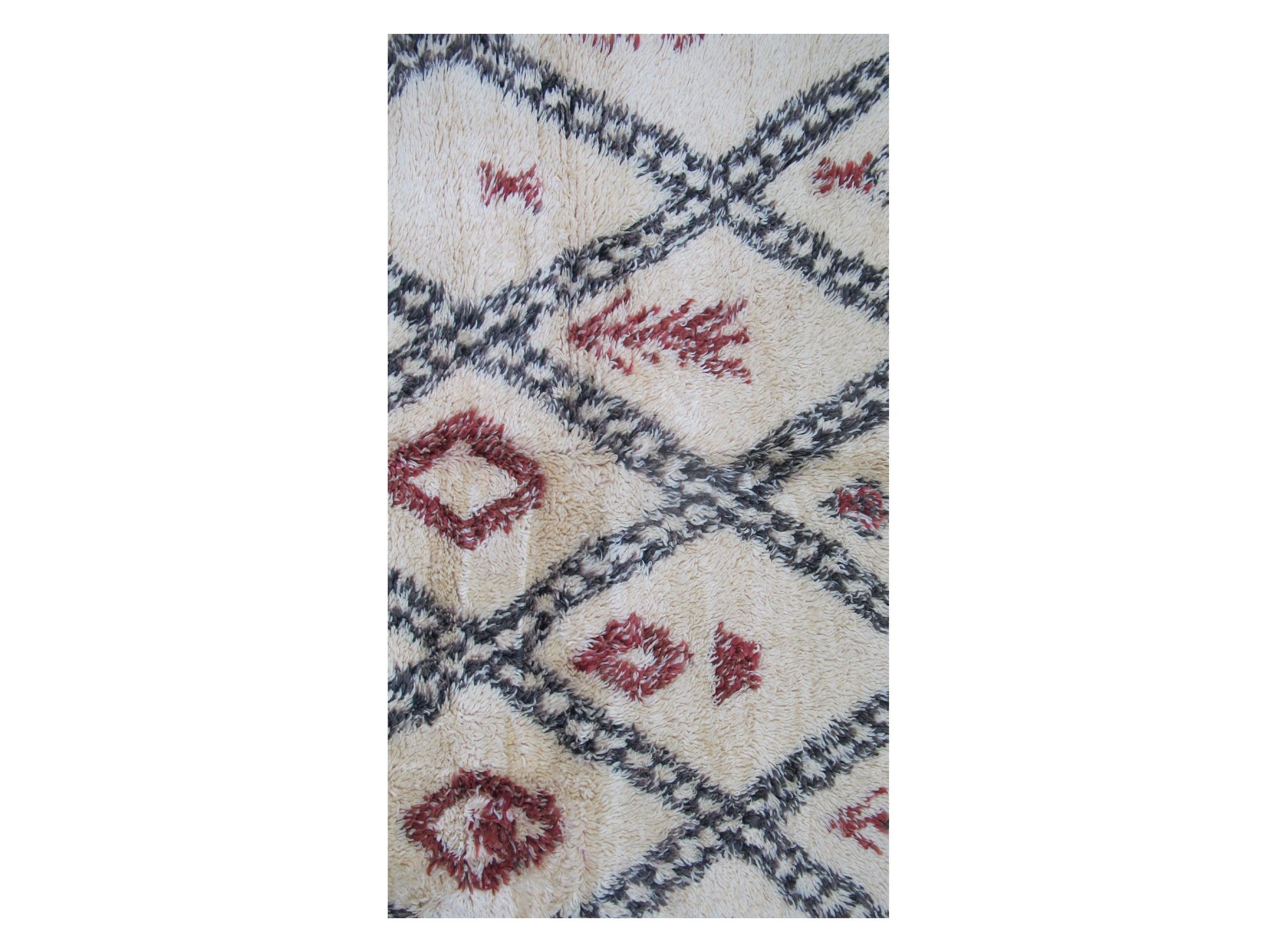 Vintage Moroccan Rug - Echoes Morocco Collection Beni Ourain Rugs Of Morocco
