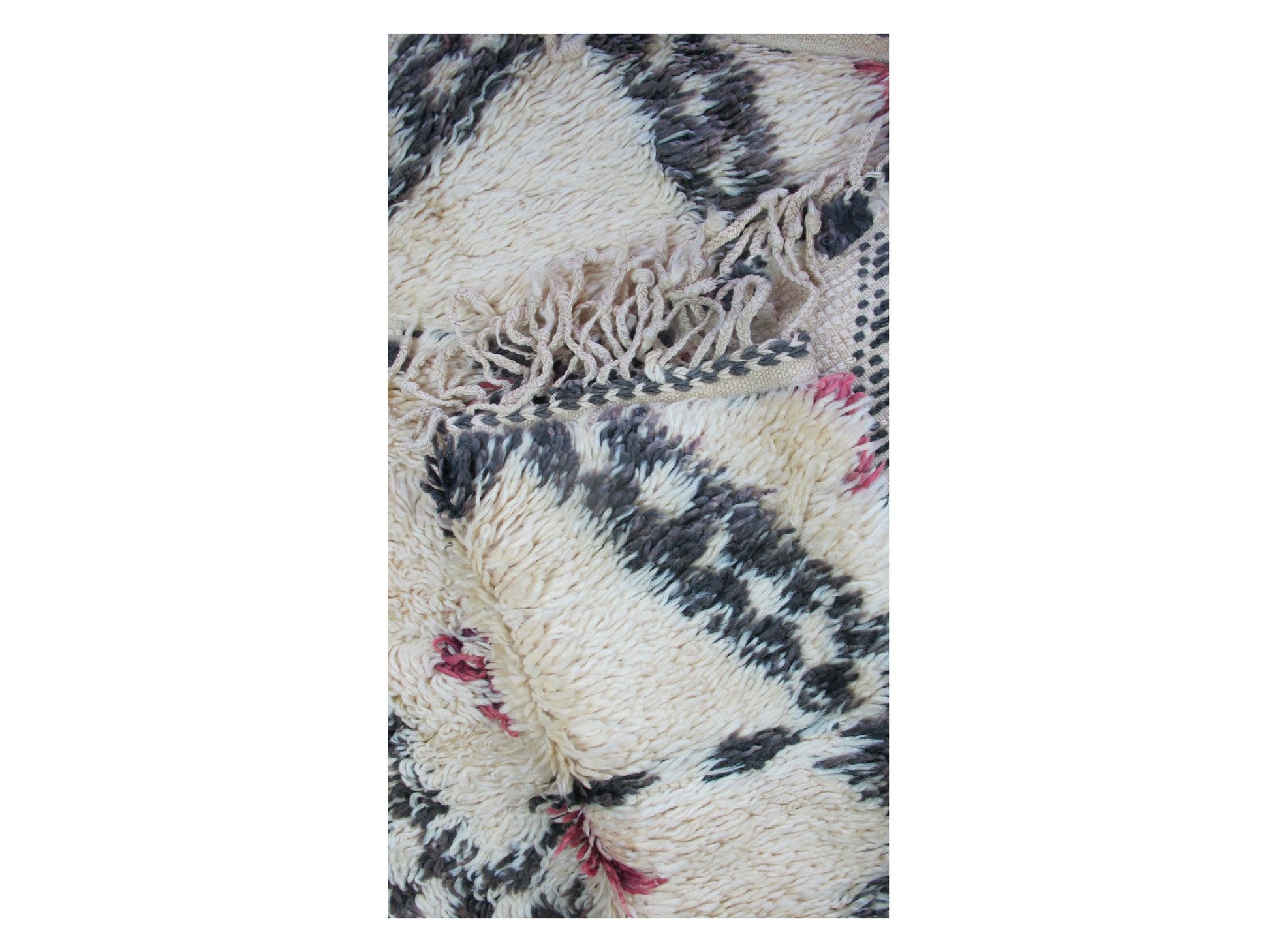 Vintage Moroccan Rug - Echoes Morocco Collection Beni Ourain Rugs Of Morocco