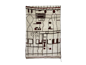 Vintage Moroccan Rug - Elkaissa Morocco Collection Azilal Rugs Of Morocco