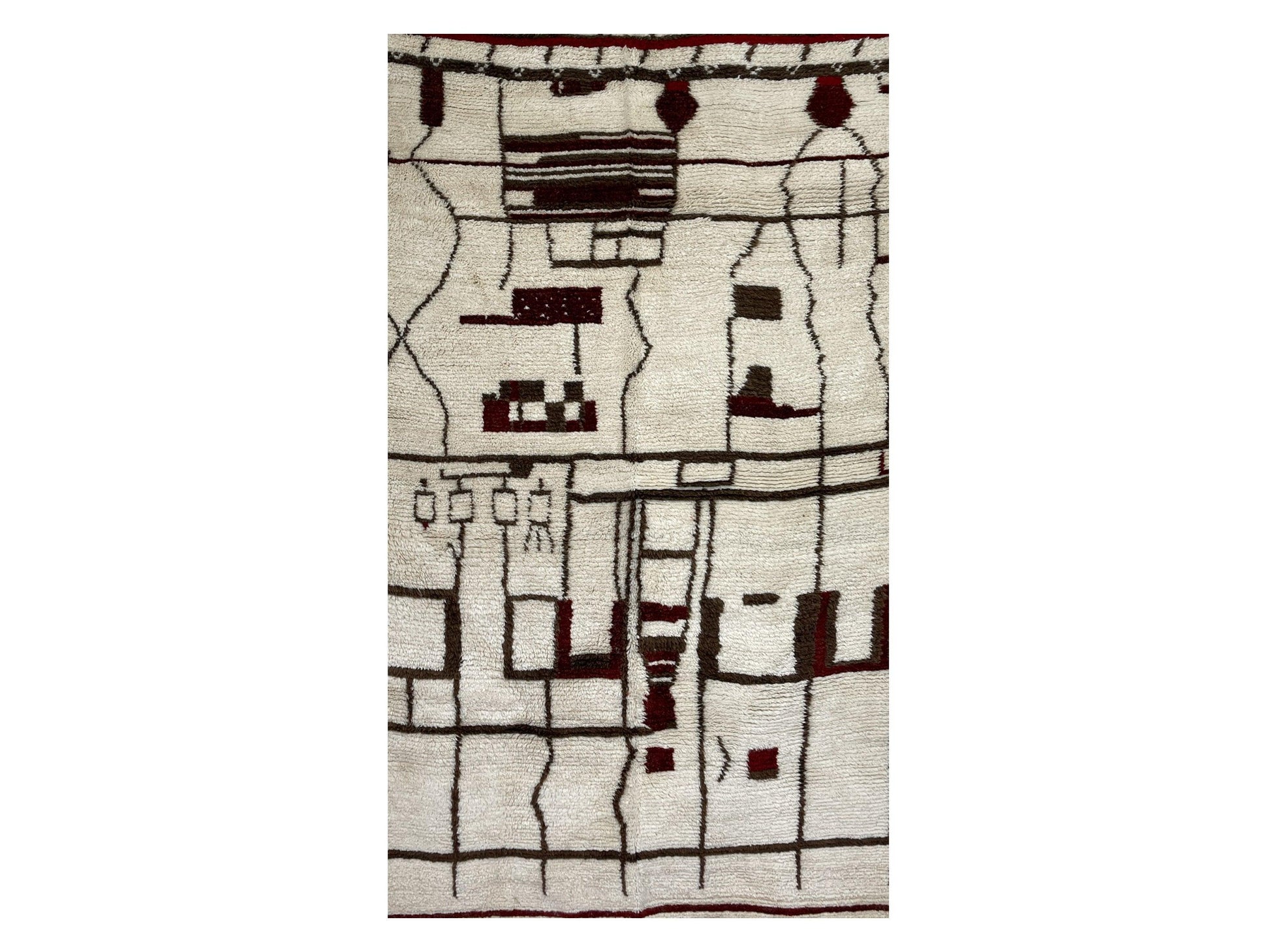 Vintage Moroccan Rug - Elkaissa Morocco Collection Azilal Rugs Of Morocco