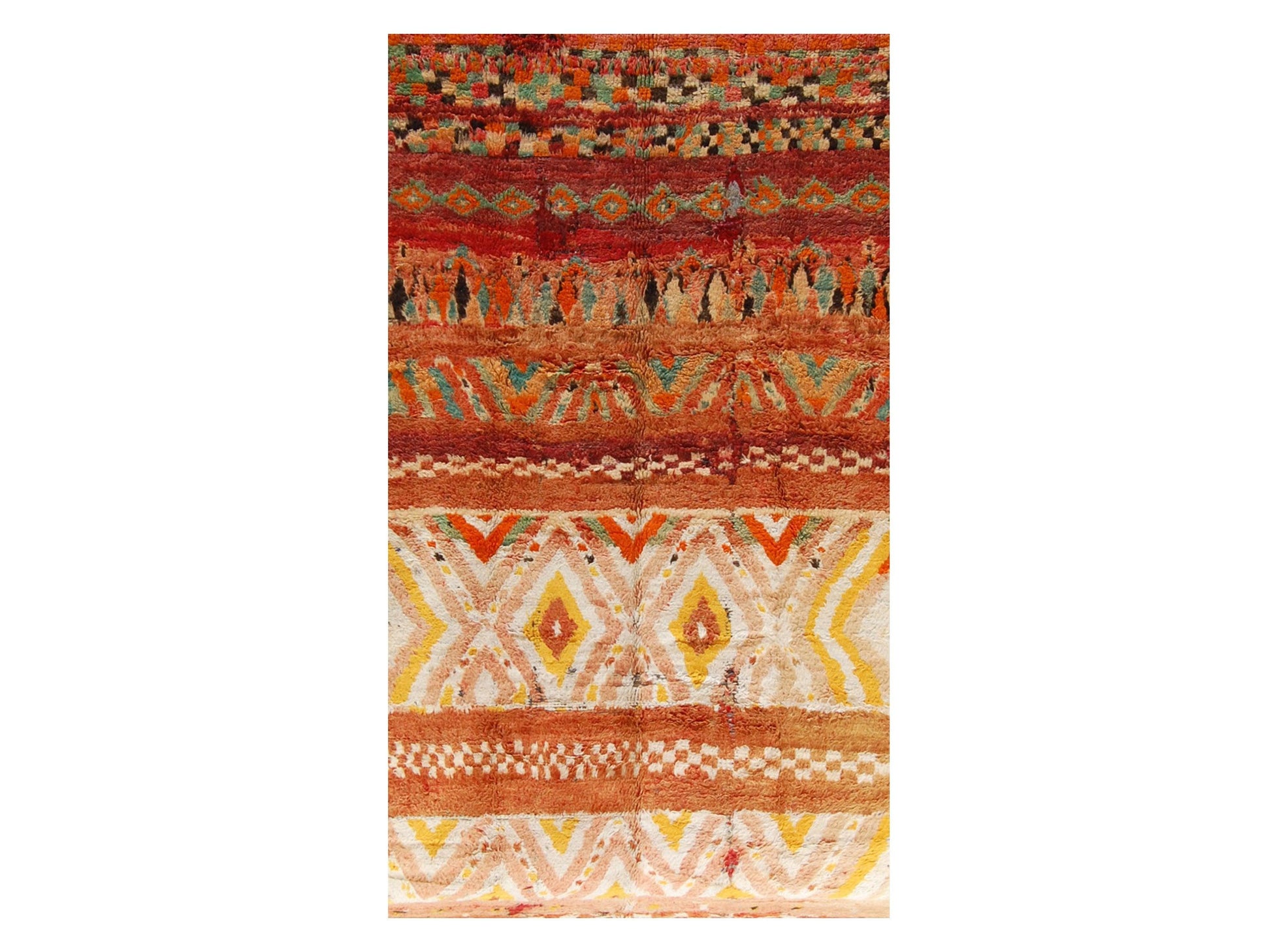 Vintage Moroccan Rug - Enchantress Morocco Collection Boujaad Rugs Of Morocco