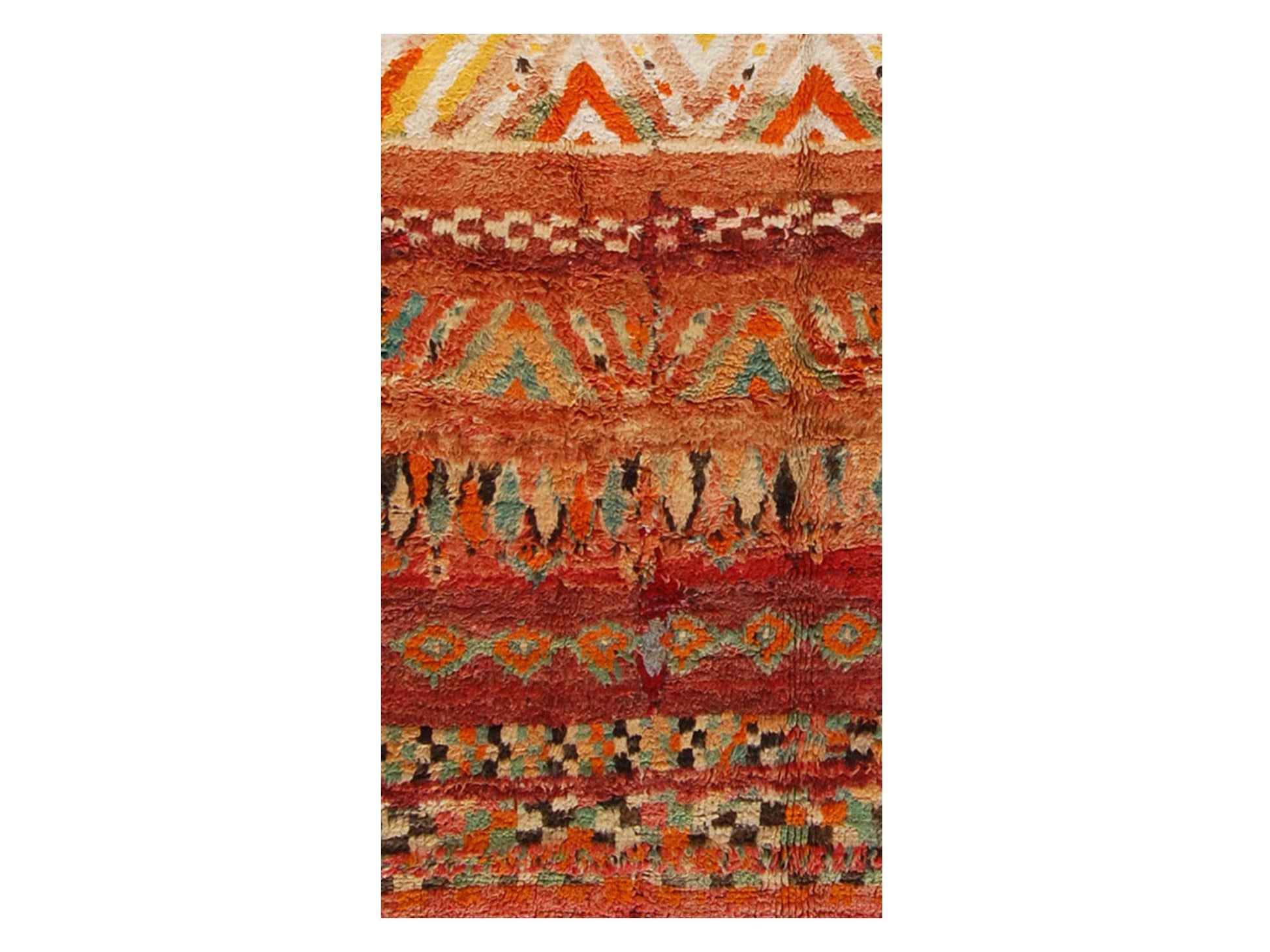 Vintage Moroccan Rug - Enchantress Morocco Collection Boujaad Rugs Of Morocco