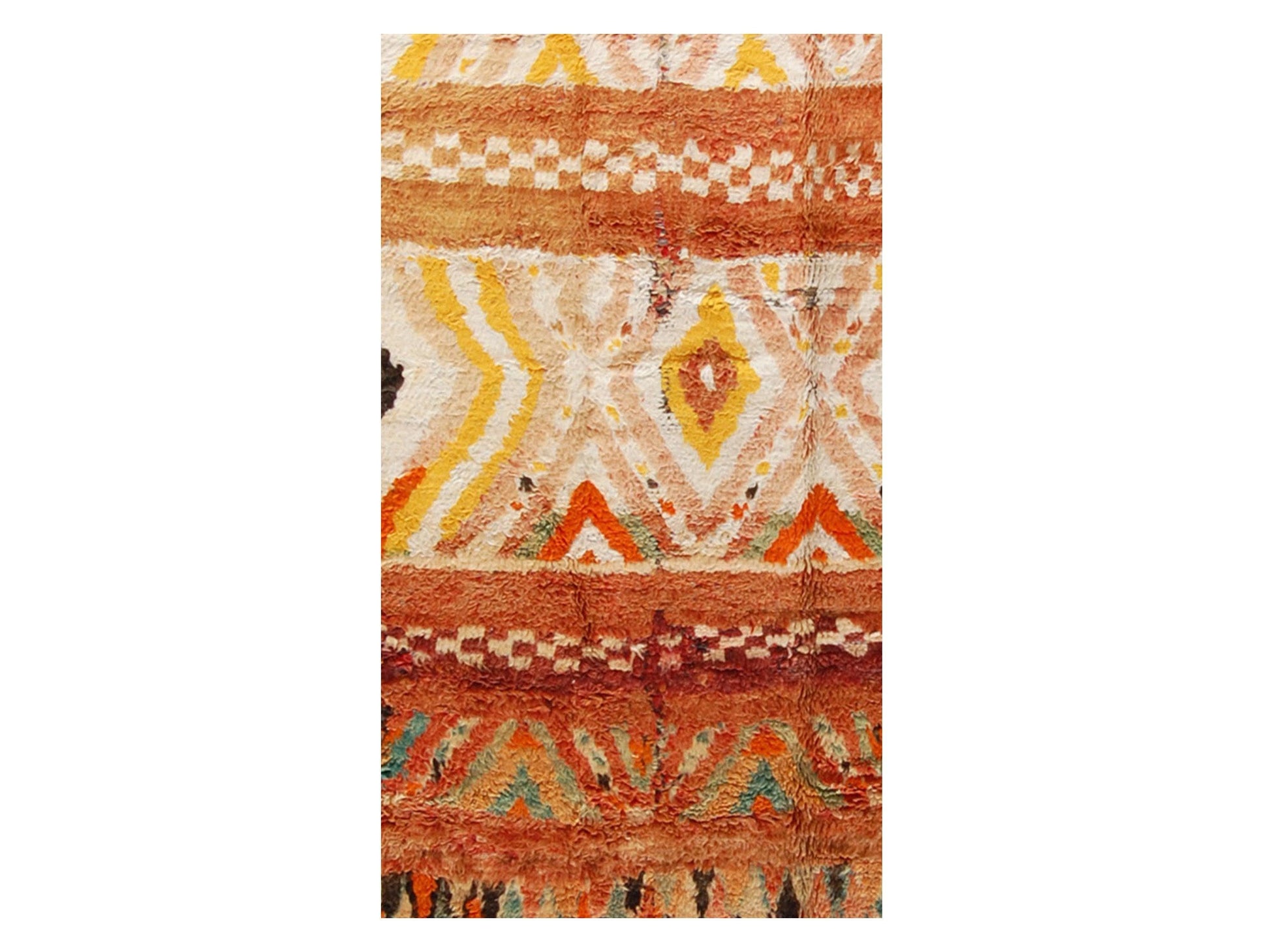 Vintage Moroccan Rug - Enchantress Morocco Collection Boujaad Rugs Of Morocco