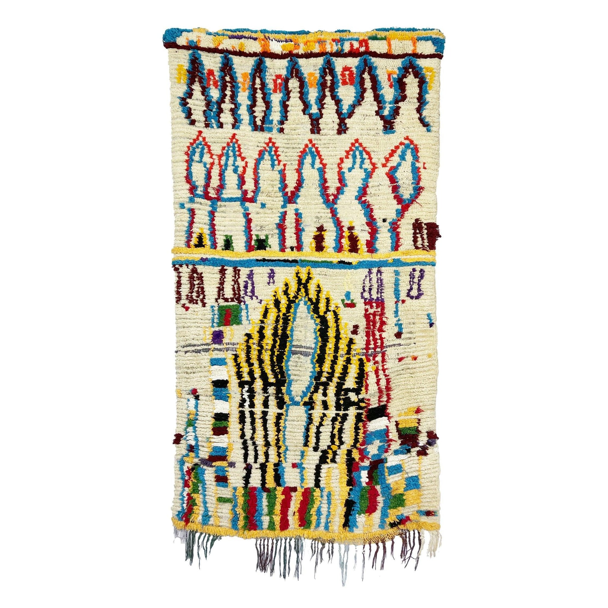 Vintage Moroccan Rug - Fask Morocco Collection Boujaad Rugs Of Morocco