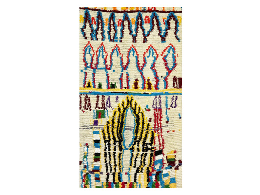 Vintage Moroccan Rug - Fask Morocco Collection Boujaad Rugs Of Morocco