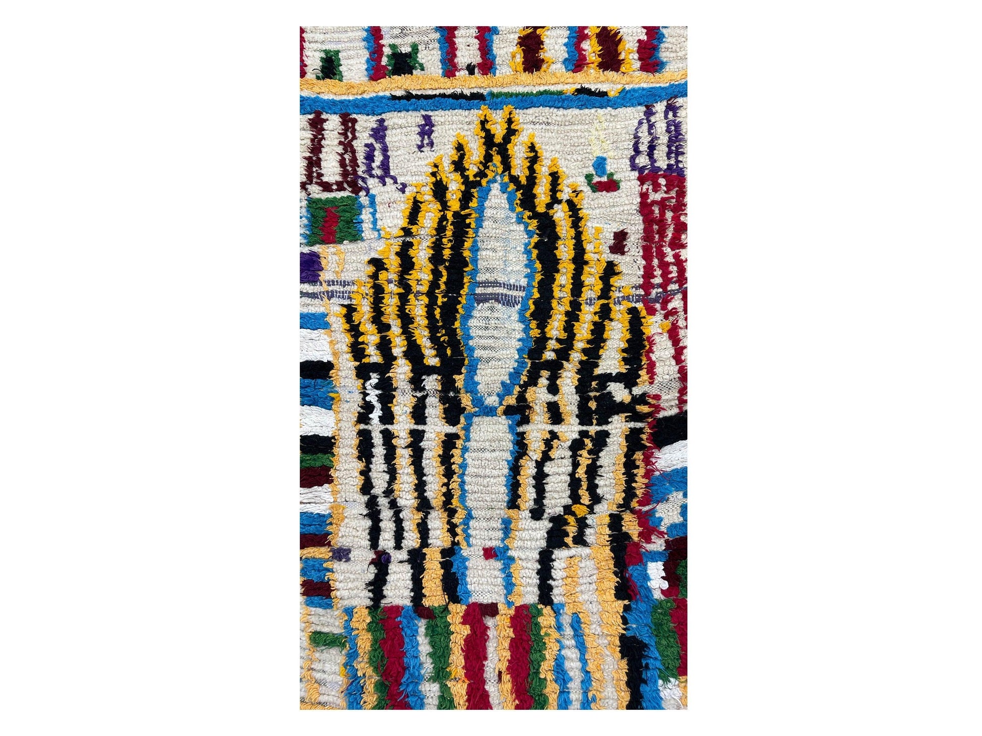 Vintage Moroccan Rug - Fask Morocco Collection Boujaad Rugs Of Morocco