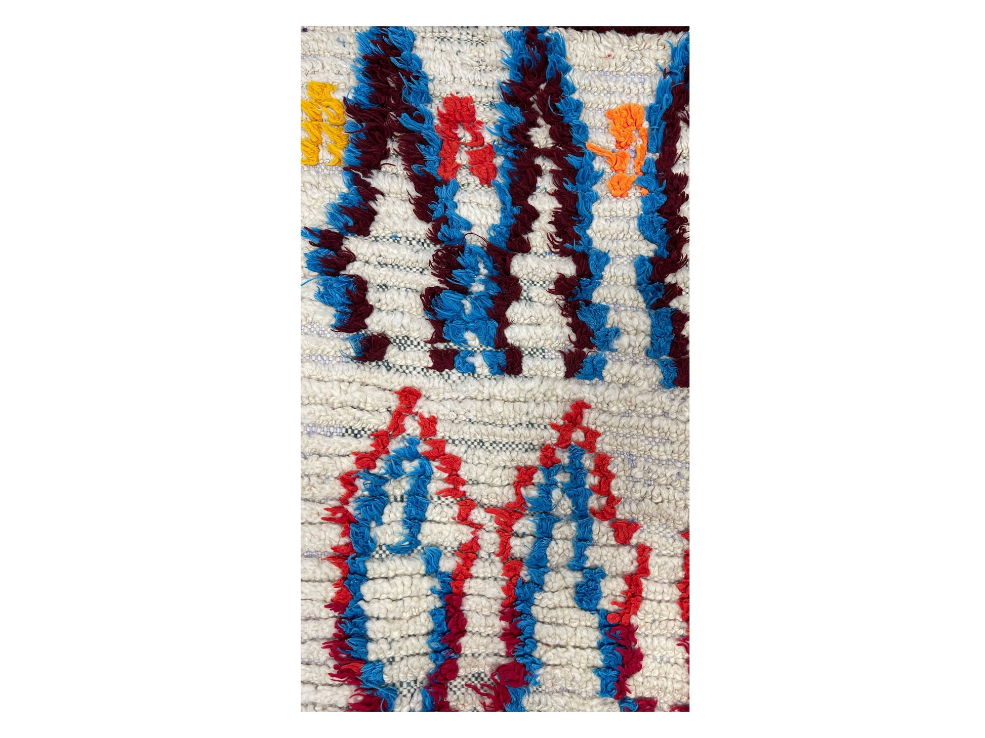 Vintage Moroccan Rug - Fask Morocco Collection Boujaad Rugs Of Morocco