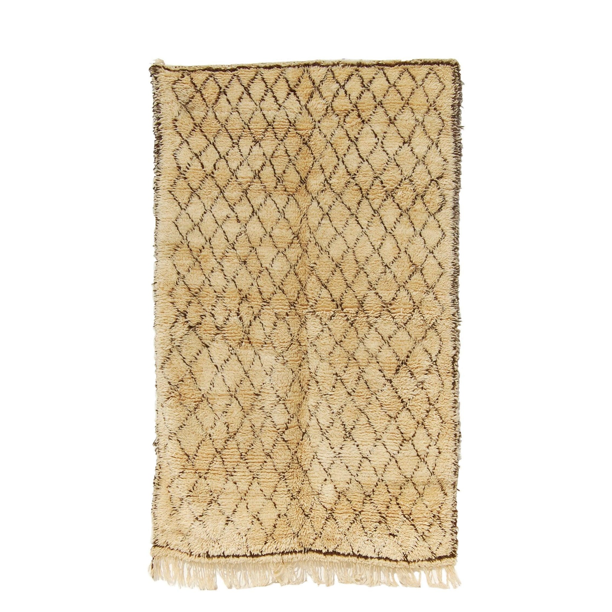Vintage Moroccan Rug - Fosayfisaa Morocco Collection Beni Ourain Rugs Of Morocco