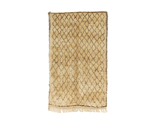 Vintage Moroccan Rug - Fosayfisaa Morocco Collection Beni Ourain Rugs Of Morocco