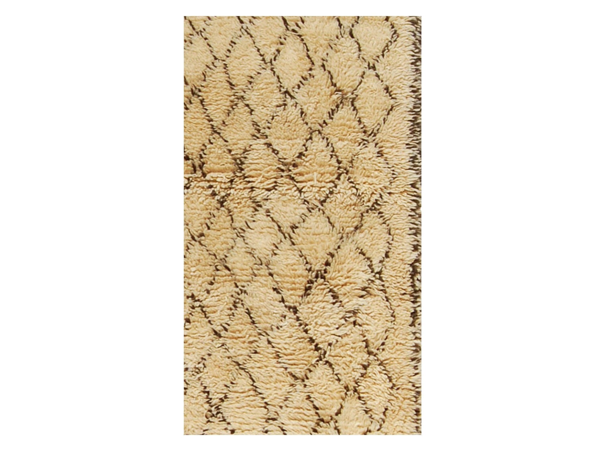 Vintage Moroccan Rug - Fosayfisaa Morocco Collection Beni Ourain Rugs Of Morocco