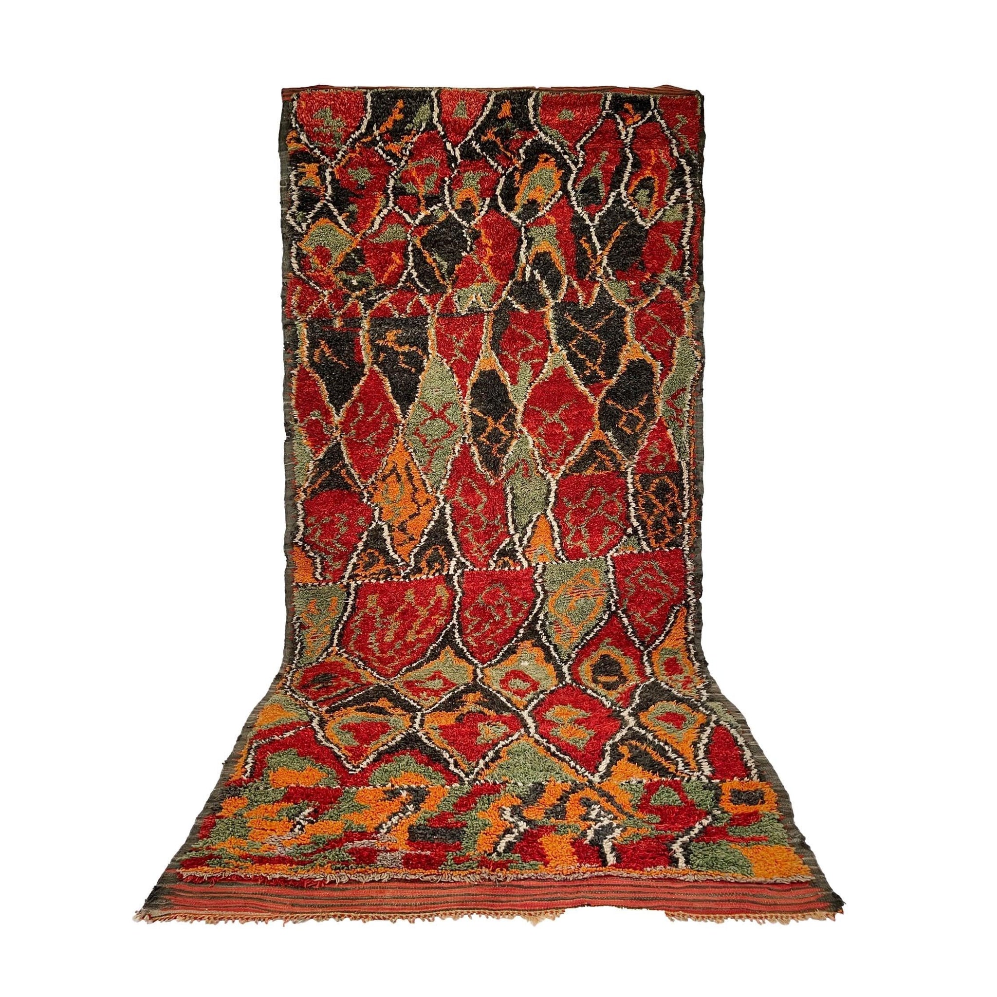 Vintage Moroccan Rug - Fruit Morocco Collection Talsint Rugs Of Morocco