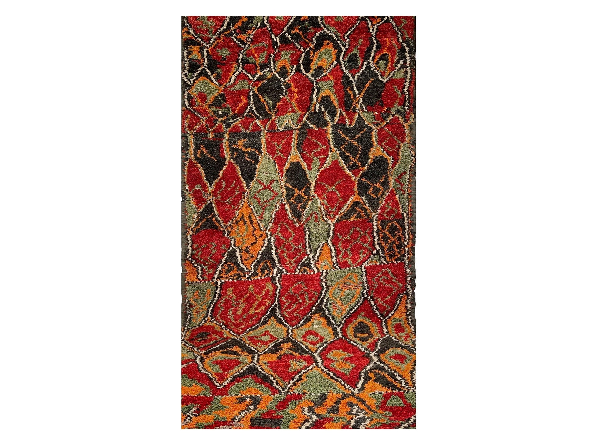 Vintage Moroccan Rug - Fruit Morocco Collection Talsint Rugs Of Morocco