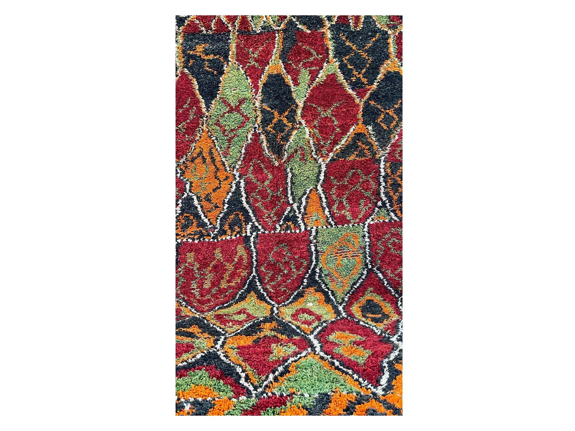 Vintage Moroccan Rug - Fruit Morocco Collection Talsint Rugs Of Morocco