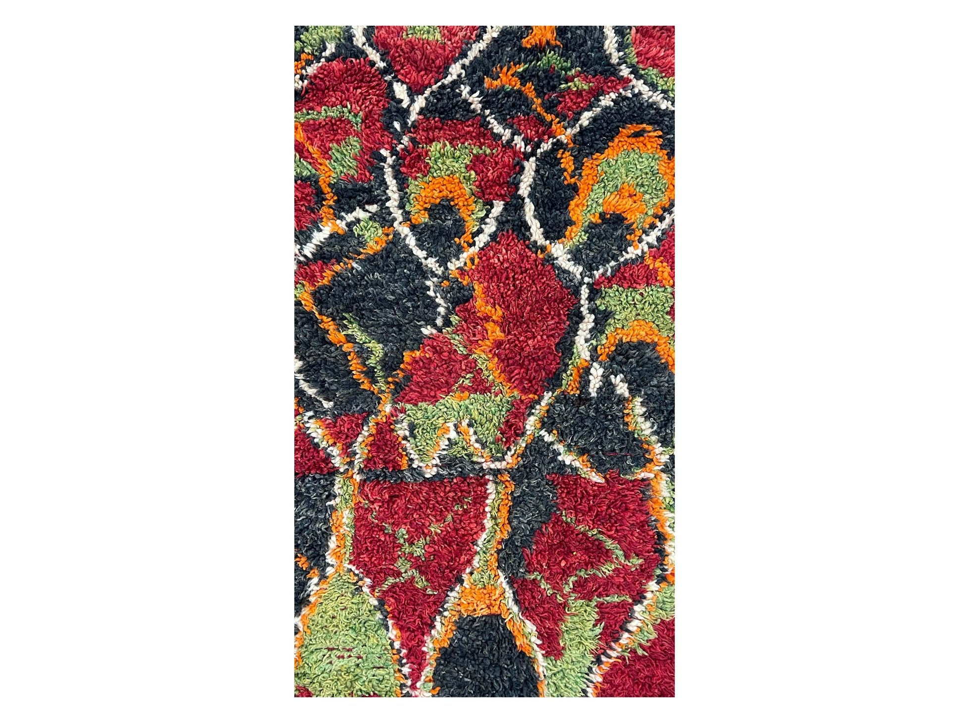 Vintage Moroccan Rug - Fruit Morocco Collection Talsint Rugs Of Morocco