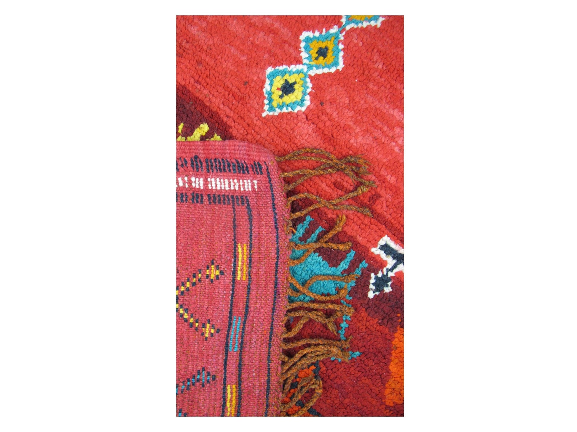 Vintage Moroccan Rug - Ghanim Morocco Collection Boujaad Rugs Of Morocco