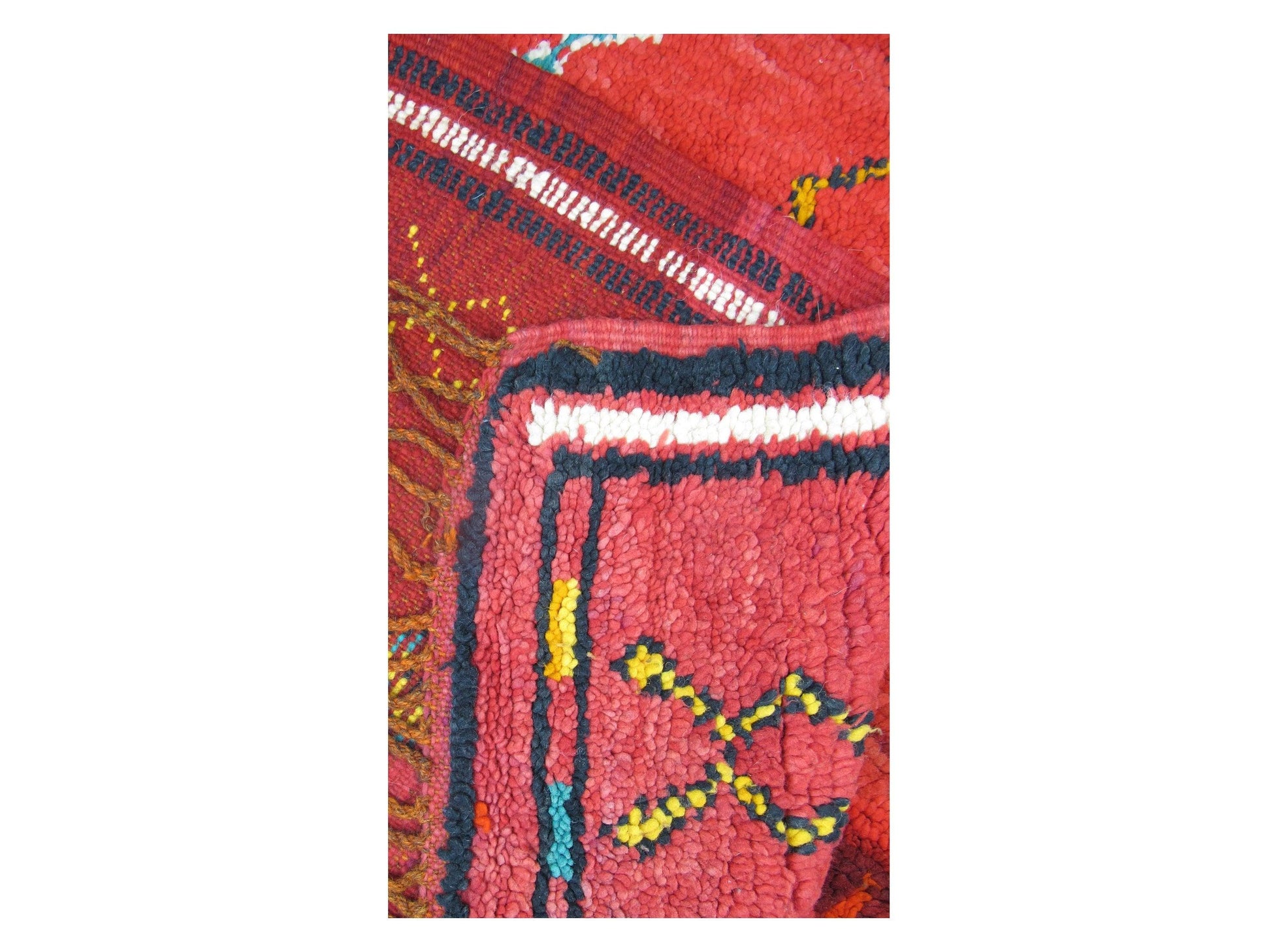 Vintage Moroccan Rug - Ghanim Morocco Collection Boujaad Rugs Of Morocco