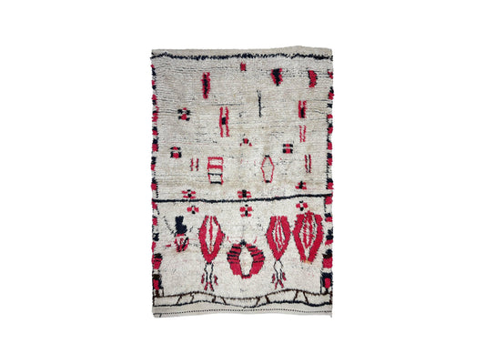Vintage Moroccan Rug - Hajia Morocco Collection Azilal Rugs Of Morocco