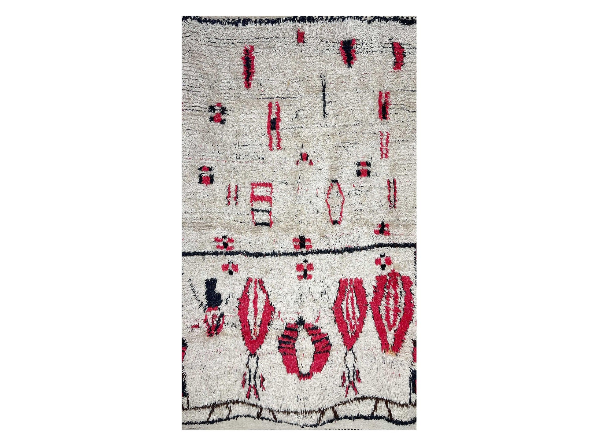Vintage Moroccan Rug - Hajia Morocco Collection Azilal Rugs Of Morocco