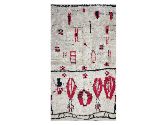 Vintage Moroccan Rug - Hajia Morocco Collection Azilal Rugs Of Morocco