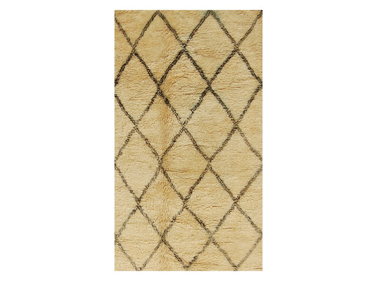 Vintage Moroccan Rug - Houdoue Morocco Collection Beni Ourain Rugs Of Morocco