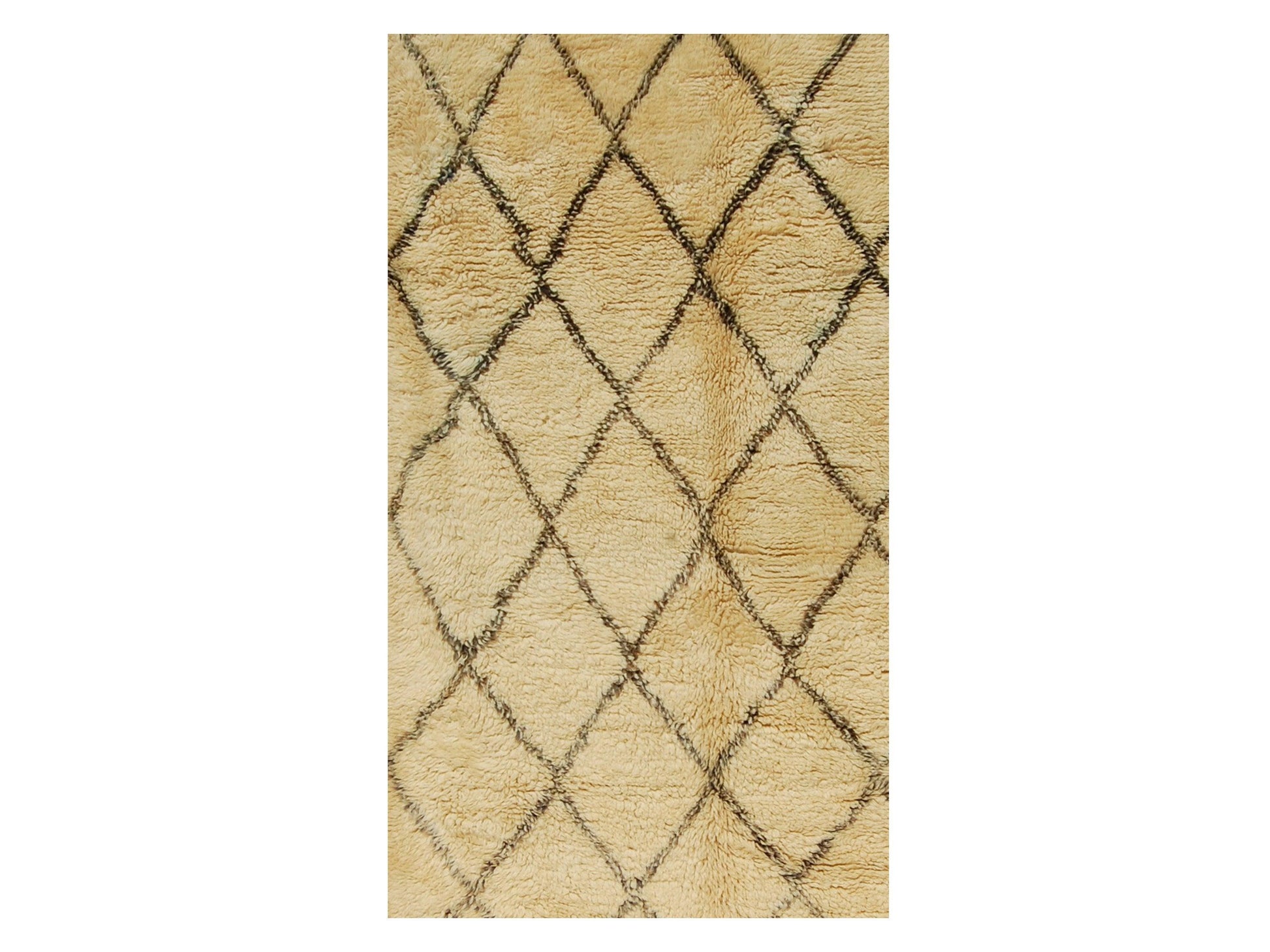 Vintage Moroccan Rug - Houdoue Morocco Collection Beni Ourain Rugs Of Morocco