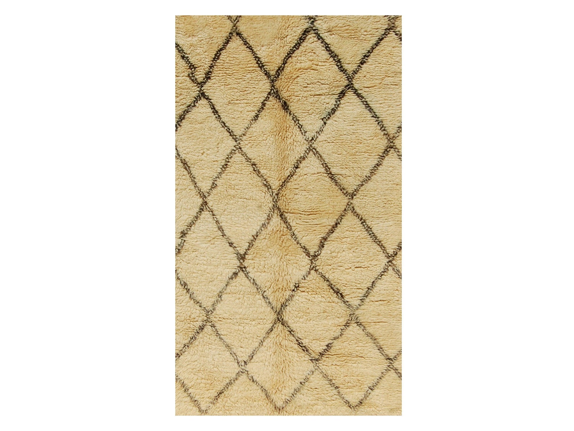 Vintage Moroccan Rug - Houdoue Morocco Collection Beni Ourain Rugs Of Morocco