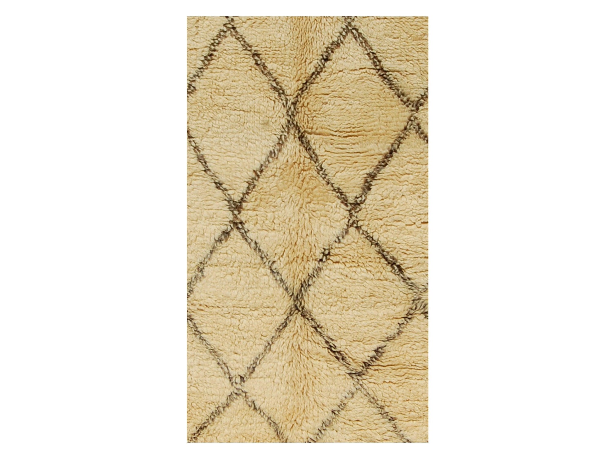 Vintage Moroccan Rug - Houdoue Morocco Collection Beni Ourain Rugs Of Morocco