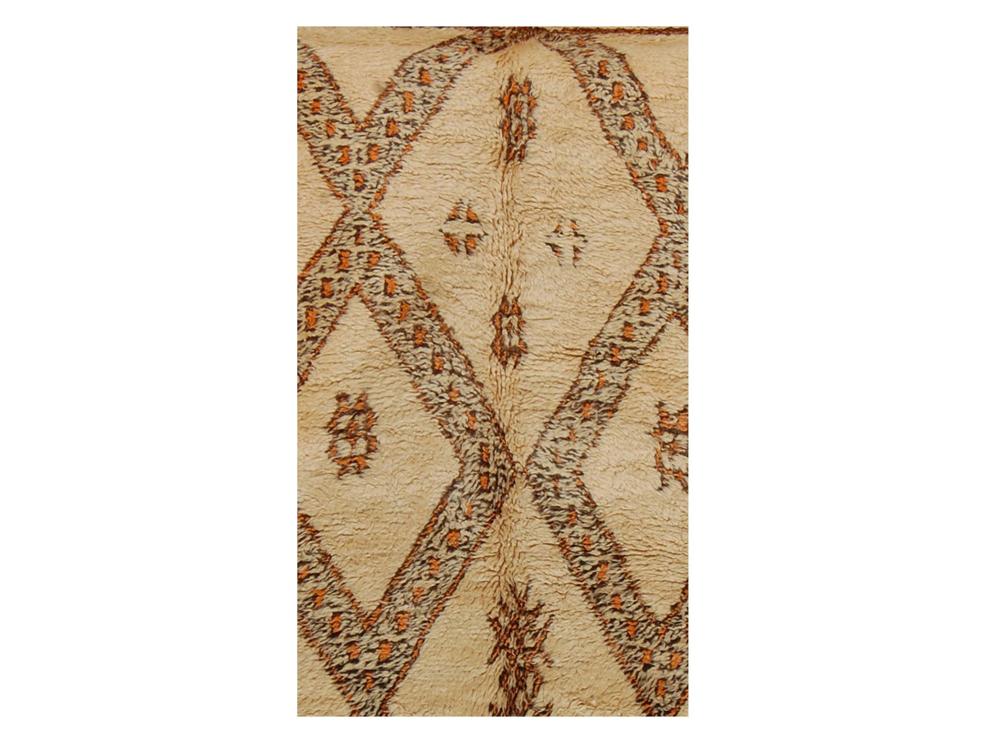 Vintage Moroccan Rug - Iken Morocco Collection Beni Ourain Rugs Of Morocco