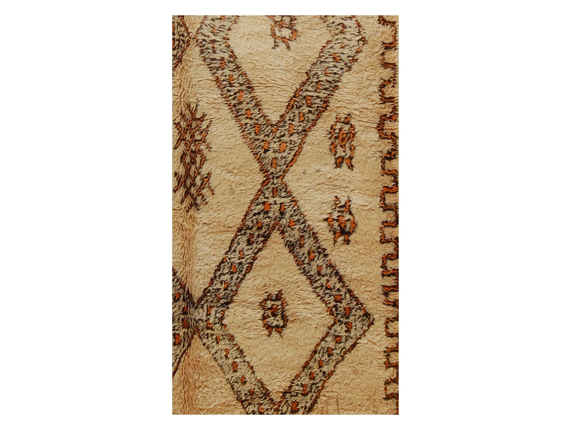 Vintage Moroccan Rug - Iken Morocco Collection Beni Ourain Rugs Of Morocco