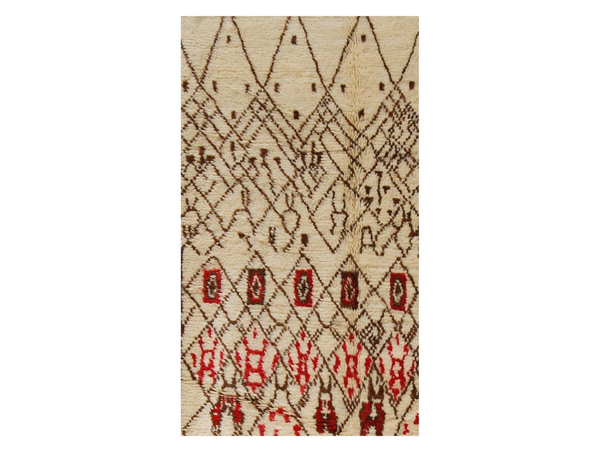 Vintage Moroccan Rug - Illi Morocco Collection Azilal Rugs Of Morocco