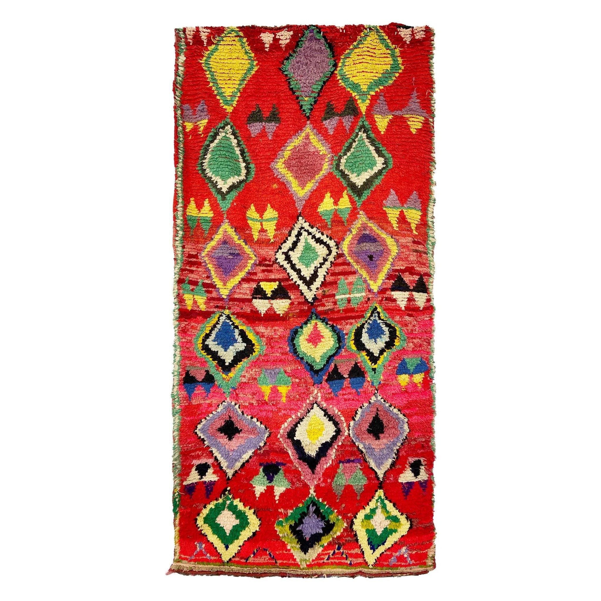 Vintage Moroccan Rug - Imiter Morocco Collection Boujaad Rugs Of Morocco